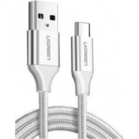Кабель UGREEN US288 (60133) USB-A 2.0 to USB-C Cable Nickel Plating Aluminum Braid. 2м. серебристый
Кабель UGREEN US288 (60133) USB-A 2.0 to USB-C Cable Nickel Plating Aluminum Braid. 2м. серебристый