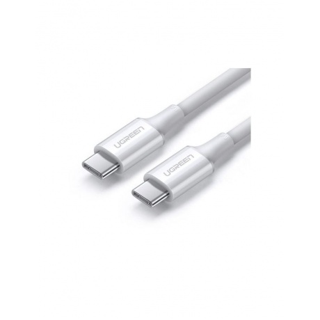 Кабель UGREEN US300 (60551) Type-C Male to Type-C Male 2.0 ABS Shell 5A Current. 1 м. белый
Кабель UGREEN US300 (60551) Type-C Male to Type-C Male 2.0 ABS Shell 5A Current. 1 м. белый