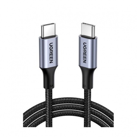 Кабель UGREEN US316 (70428) USB-C 2.0 to USB-C 2.0 5A Data Cable. 1,5м. черный
Кабель UGREEN US316 (70428) USB-C 2.0 to USB-C 2.0 5A Data Cable. 1,5м. черный