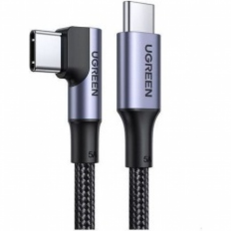 Кабель UGREEN US334 (70643) USB-C 2.0 Male To Angled 90° USB-C 2.0 Male 5A Data Cable. 1м. черный
Кабель UGREEN US334 (70643) USB-C 2.0 Male To Angled 90° USB-C 2.0 Male 5A Data Cable. 1м. черный