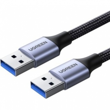 Кабель UGREEN US373 (80790) USB-A Male to USB-A Male USB 3.0 Alu Case Braided Cable. 1м черный
Кабель UGREEN US373 (80790) USB-A Male to USB-A Male USB 3.0 Alu Case Braided Cable. 1м черный