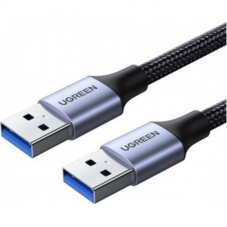 Кабель UGREEN US373 (80791) USB-A Male to USB-A Male USB 3.0 Alu Case Braided Cable. 2м. черный
Кабель UGREEN US373 (80791) USB-A Male to USB-A Male USB 3.0 Alu Case Braided Cable. 2м. черный