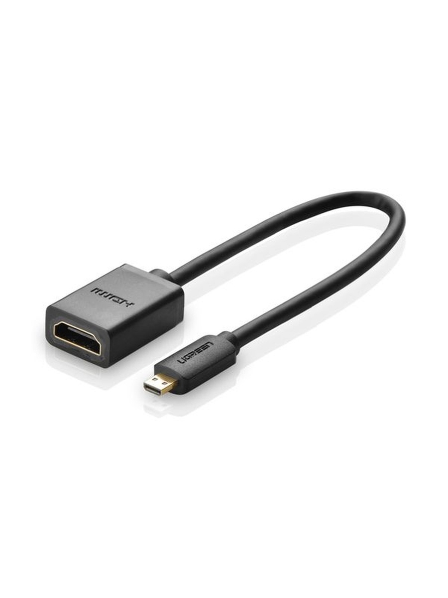 Кабель-адаптер UGREEN 20134 Black, Черный
Кабель-адаптер UGREEN 20134 Black, Черный
