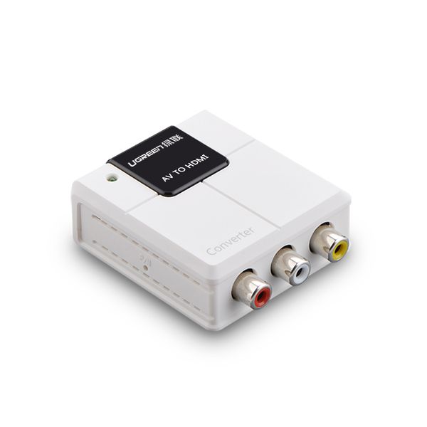 Конвертер UGREEN (40225) AV to HDMI Converter. белый
Конвертер UGREEN (40225) AV to HDMI Converter. белый