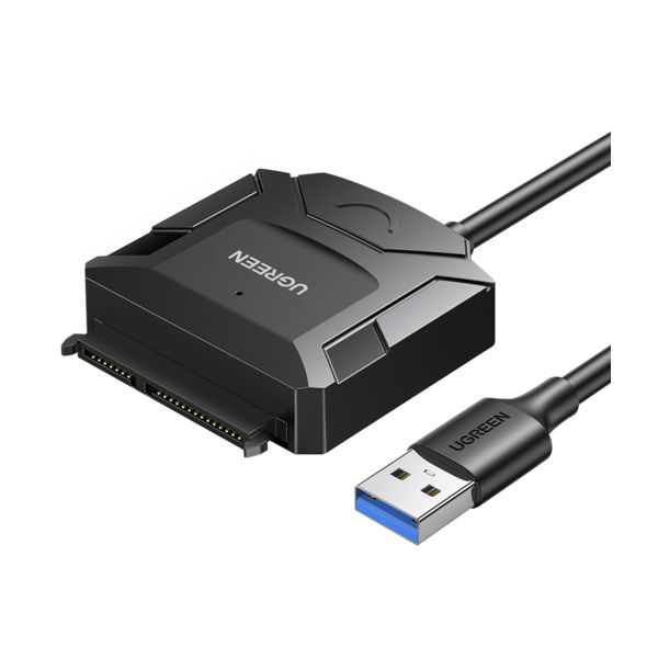 Конвертер UGREEN CR108 (20611) USB to SATA Hard Drive Converter Cable EU. черный
Конвертер UGREEN CR108 (20611) USB to SATA Hard Drive Converter Cable EU. черный