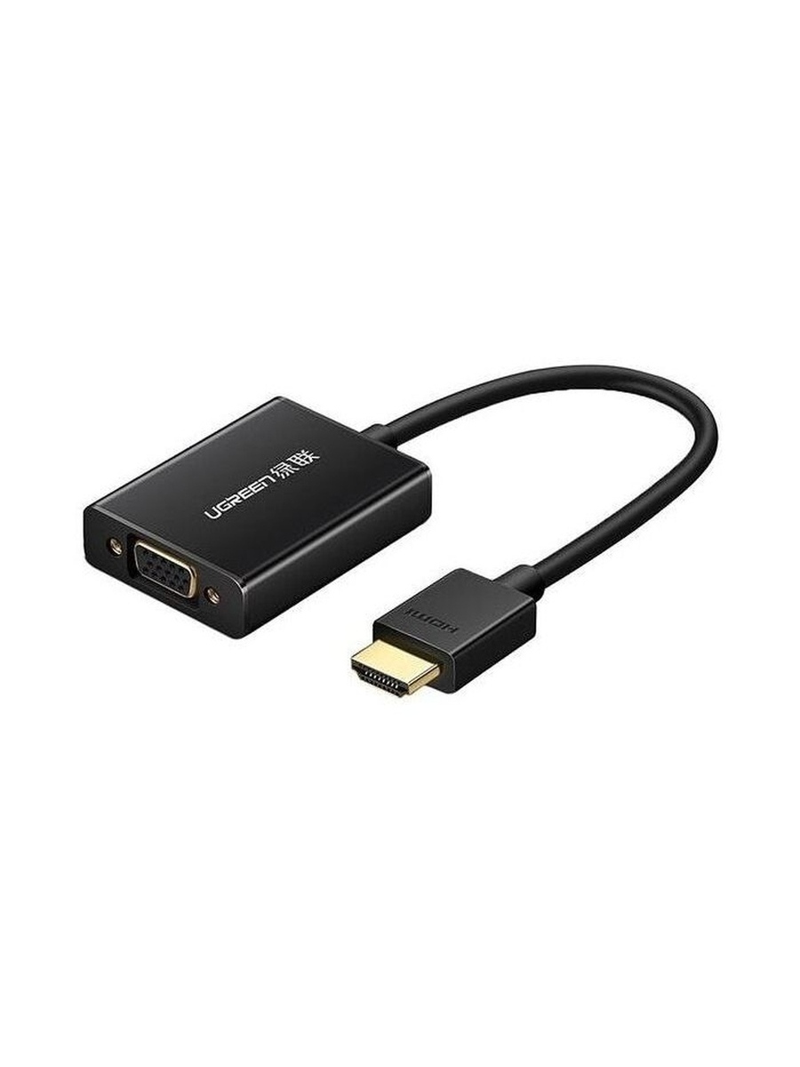 Конвертер UGREEN MM102 (40233) HDMI to VGA Converter with Audio. черный
Конвертер UGREEN MM102 (40233) HDMI to VGA Converter with Audio. черный