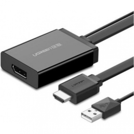 Конвертер UGREEN MM107 (40238) HDMI + USB to DP Converter. 0,5 м. черный
Конвертер UGREEN MM107 (40238) HDMI + USB to DP Converter. 0,5 м. черный