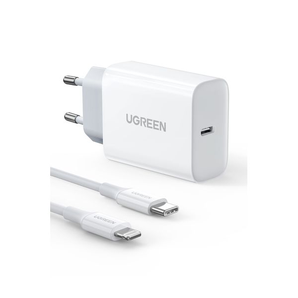 Набор адаптер и кабель USB-C - Lightning UGREEN CD137 (50698) White, Белый
Набор адаптер и кабель USB-C - Lightning UGREEN CD137 (50698) White, Белый