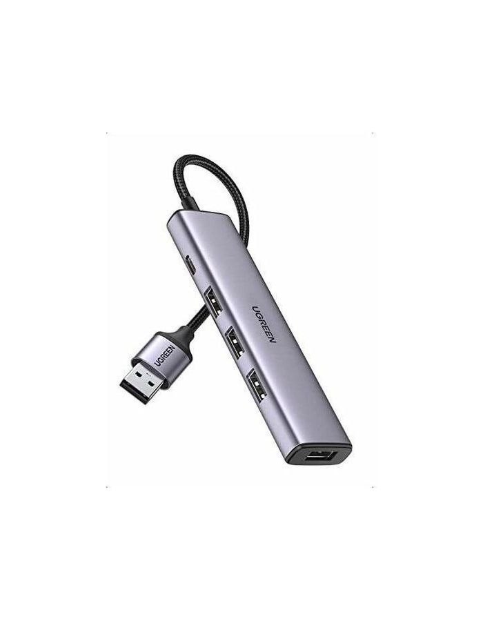 Хаб UGREEN CM473 (20805) USB 3.0 to 4*USB 3.0 Hub. серый космос
Хаб UGREEN CM473 (20805) USB 3.0 to 4*USB 3.0 Hub. серый космос