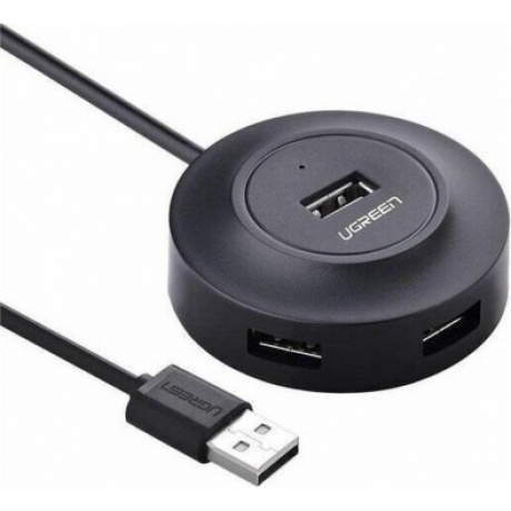 Хаб UGREEN CR106 (20277) USB 2.0 Hub 4 Ports. 1 м. черный
Хаб UGREEN CR106 (20277) USB 2.0 Hub 4 Ports. 1 м. черный