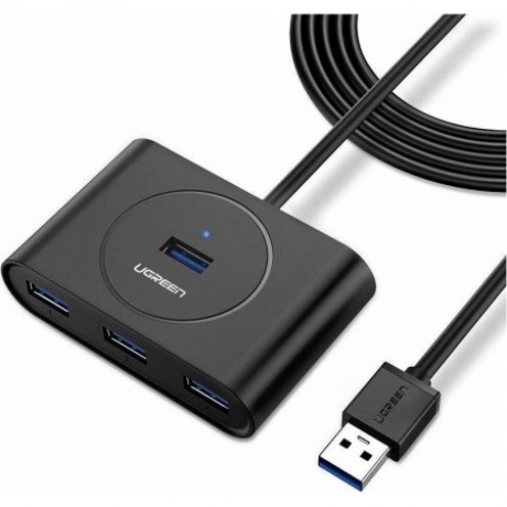 Хаб UGREEN CR113 (20290) USB 3.0 Hub. 0,5 м. черный
Хаб UGREEN CR113 (20290) USB 3.0 Hub. 0,5 м. черный