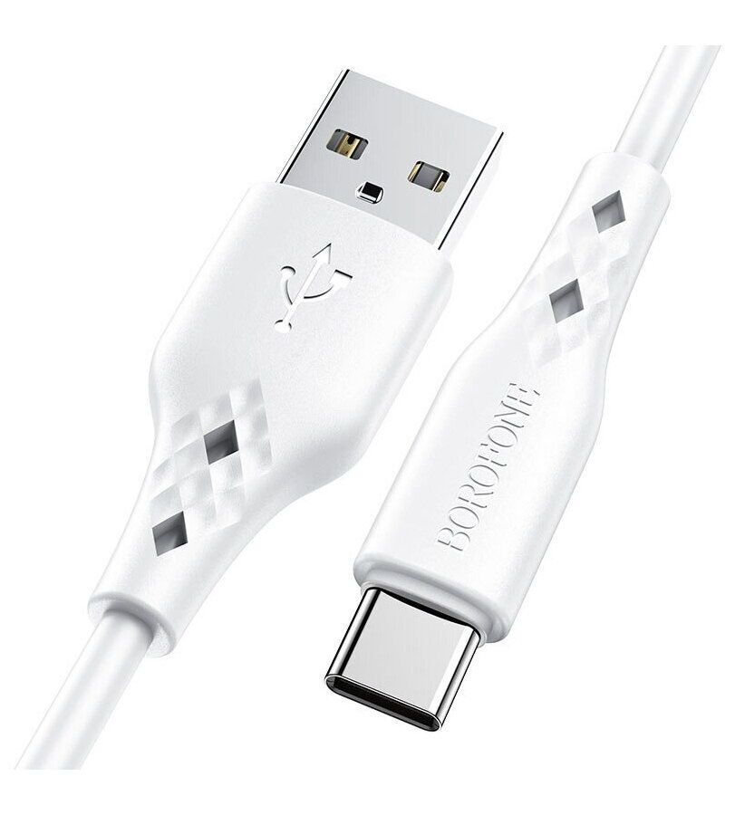 Дата-кабель Borofone BX48, USB - Type-C, 3А, белый (40991)
Дата-кабель Borofone BX48, USB - Type-C, 3А, белый (40991)