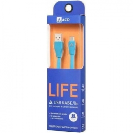 Кабель ACD-Life MicroUSB - USB-A, 1м, синий (ACD-U920-M1L)
Кабель ACD-Life MicroUSB - USB-A, 1м, синий (ACD-U920-M1L)