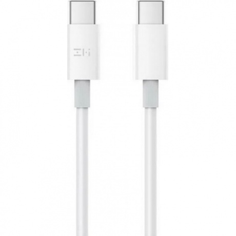 Кабель ZMI USB-C to USB-C cable 5A (1.5m) white 100W (ZMKAL08ECNWH), Белый
Кабель ZMI USB-C to USB-C cable 5A (1.5m) white 100W (ZMKAL08ECNWH), Белый