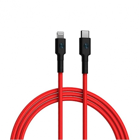 Кабель ZMI Type-C-Lightning 1,5м, 3A, 18W красный (AL875 Red)
Кабель ZMI Type-C-Lightning 1,5м, 3A, 18W красный (AL875 Red)