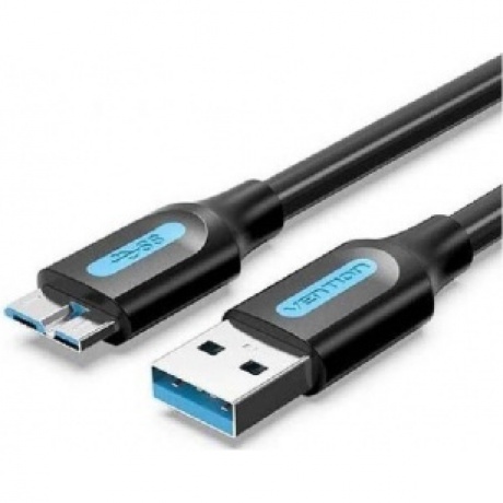 Кабель Vention USB 3.0 AM/micro B - 3м. (COPBI), Черный
Кабель Vention USB 3.0 AM/micro B - 3м. (COPBI), Черный