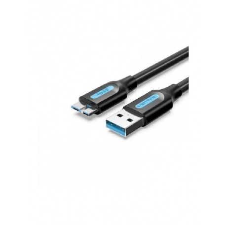 Кабель Vention USB 3.0 AM/micro B - 1.5м (COPBG), Черный
Кабель Vention USB 3.0 AM/micro B - 1.5м (COPBG), Черный