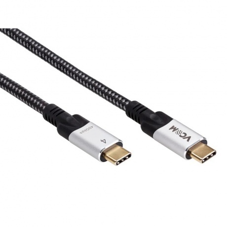 Кабель VCOM USB4 TypeC(M)-TypeC(M), PD 240W, 2м (CU560-2M), Черный
Кабель VCOM USB4 TypeC(M)-TypeC(M), PD 240W, 2м (CU560-2M), Черный