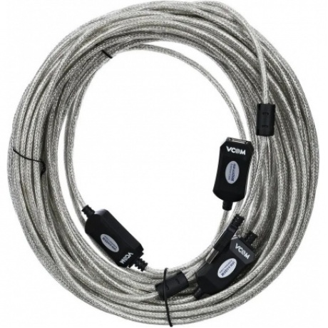 Кабель VCOM USB2.0-repeater, Am-Af 25м (VUS7049-25M), Черный
Кабель VCOM USB2.0-repeater, Am-Af 25м (VUS7049-25M), Черный