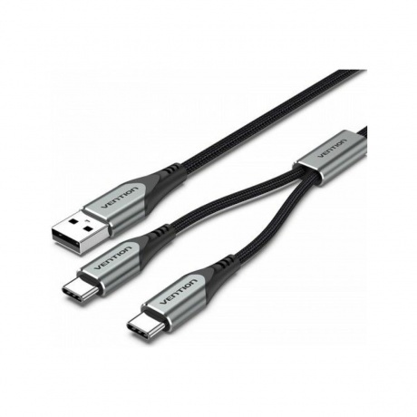 Кабель Vention USB-CM х 2/USB 2.0 AM - 1м. (CQOHF), Черный
Кабель Vention USB-CM х 2/USB 2.0 AM - 1м. (CQOHF), Черный