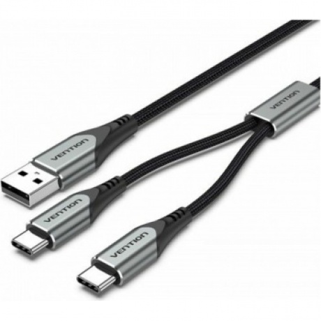 Кабель Vention USB-CM х 2/USB 2.0 AM - 1м. (CQOHF), Черный
Кабель Vention USB-CM х 2/USB 2.0 AM - 1м. (CQOHF), Черный