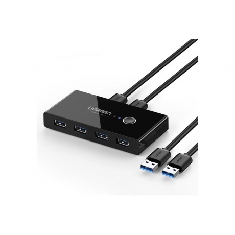 Хаб разветвитель портов UGREEN с переключателем 4хUSB 3.0 (30768)
Хаб разветвитель портов UGREEN с переключателем 4хUSB 3.0 (30768)