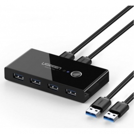 Хаб разветвитель портов UGREEN с переключателем 4хUSB 3.0 (30768)
Хаб разветвитель портов UGREEN с переключателем 4хUSB 3.0 (30768)