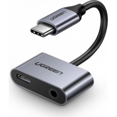 Адаптер UGREEN USB-C в USB-C, 3.5мм аудио, цвет черно-серый, длина 0,1м, (50596)
Адаптер UGREEN USB-C в USB-C, 3.5мм аудио, цвет черно-серый, длина 0,1м, (50596)