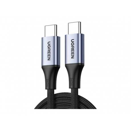 Кабель UGREEN USB-C to USB-C 240W PD Fast Charging Cable, длина 1м, цвет серый (15311)
Кабель UGREEN USB-C to USB-C 240W PD Fast Charging Cable, длина 1м, цвет серый (15311)