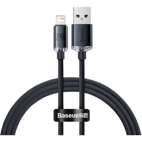 Кабель Baseus Crystal Shine 2m Black (CAJY000101)
Кабель Baseus Crystal Shine 2m Black (CAJY000101)