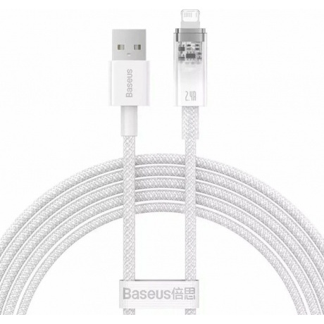 Кабель Baseus Explorer 2m White (CATS010102)
Кабель Baseus Explorer 2m White (CATS010102)