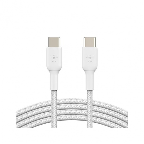 Кабель Belkin BoostCharge USB-C to USB-C Braided Cable. Длина: 1м. белый
Кабель Belkin BoostCharge USB-C to USB-C Braided Cable. Длина: 1м. белый