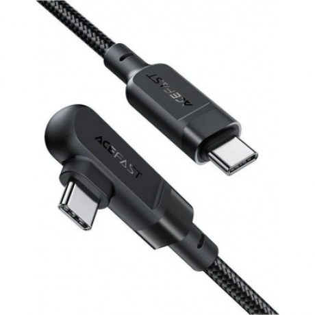 Кабель угловой ACEFAST C5-03 USB-C to USB-C 100W right angled черный
Кабель угловой ACEFAST C5-03 USB-C to USB-C 100W right angled черный