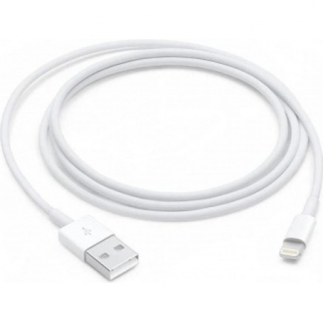 Кабель Apple lightning to USB 1m MUQW3ZM/A, Белый
Кабель Apple lightning to USB 1m MUQW3ZM/A, Белый