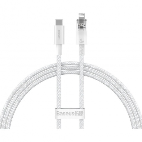 Кабель Baseus Explorer 1m White (CATS010202), Белый
Кабель Baseus Explorer 1m White (CATS010202), Белый