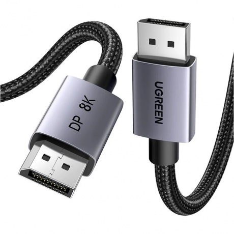 Кабель Ugreen DP120 1м Black (25903), Черный
Кабель Ugreen DP120 1м Black (25903), Черный