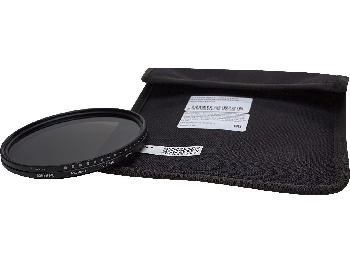 Фильтр нейтральный RayLab ND2-400 82mm
Фильтр нейтральный RayLab ND2-400 82mm