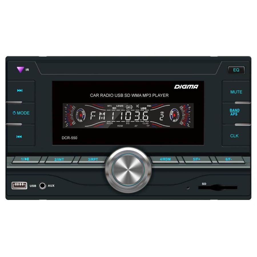 Автомагнитола Digma DCR-550 2DIN 4x50Вт
Автомагнитола Digma DCR-550 2DIN 4x50Вт