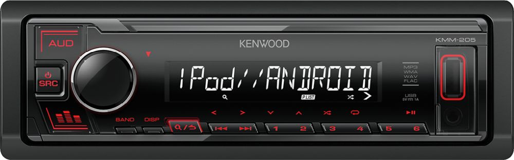 Автомагнитола Kenwood KMM-205
Автомагнитола Kenwood KMM-205
