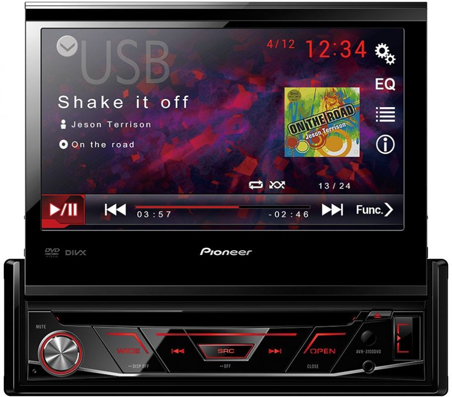 Автомагнитола Pioneer AVH-3100DVD 1DIN
Автомагнитола Pioneer AVH-3100DVD 1DIN