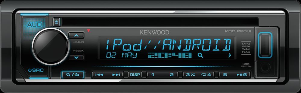 Автомагнитола Kenwood KDC-220UI
Автомагнитола Kenwood KDC-220UI
