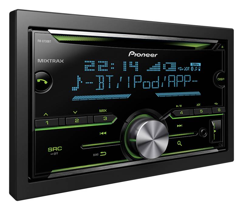 Автомагнитола Pioneer FH-X730BT 2DIN
Автомагнитола Pioneer FH-X730BT 2DIN