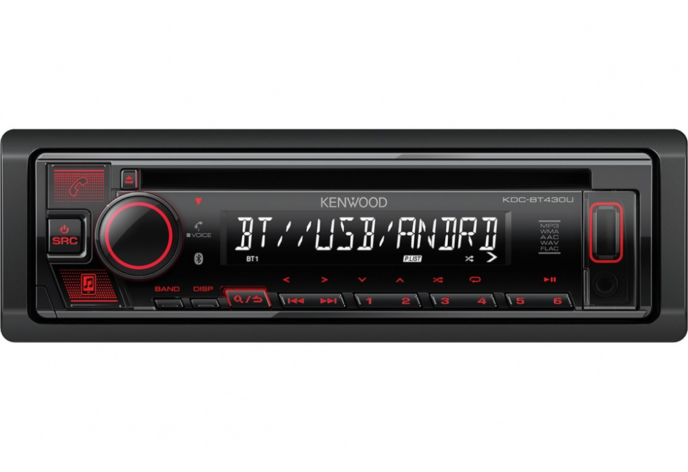 Автомагнитола Kenwood KDC-BT430U
Автомагнитола Kenwood KDC-BT430U