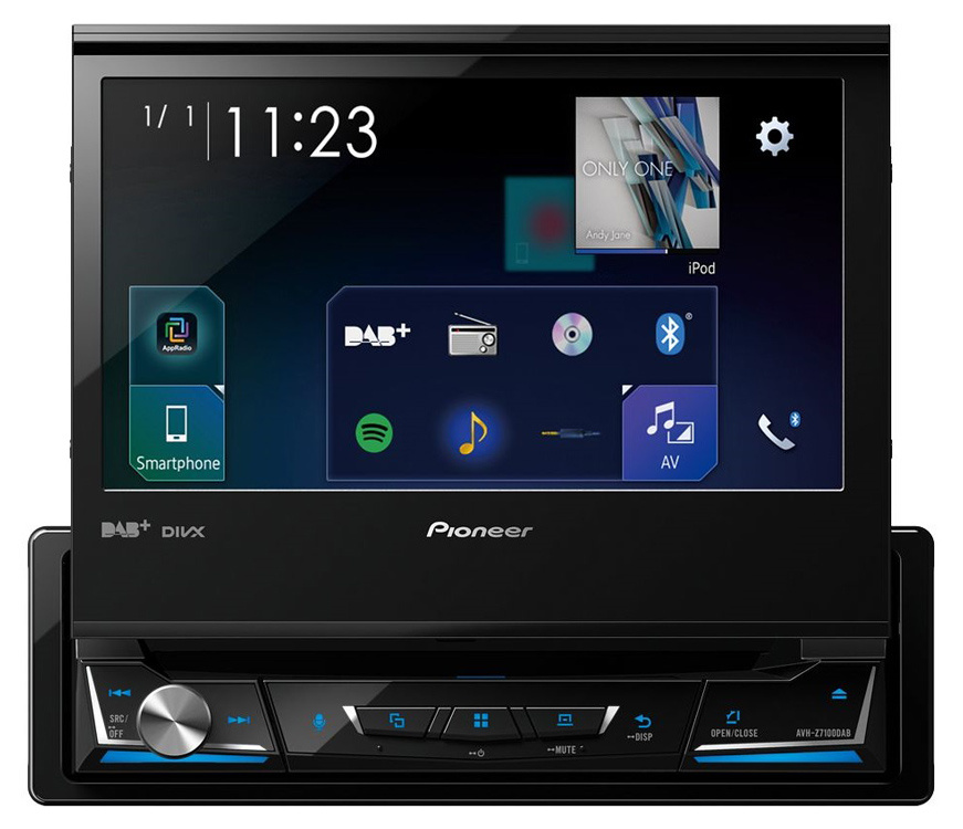Автомагнитола Pioneer AVH-A7100BT 1DIN
Автомагнитола Pioneer AVH-A7100BT 1DIN
