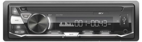 Автомагнитола ACV AVS-1711W 1DIN 4x45Вт
Автомагнитола ACV AVS-1711W 1DIN 4x45Вт