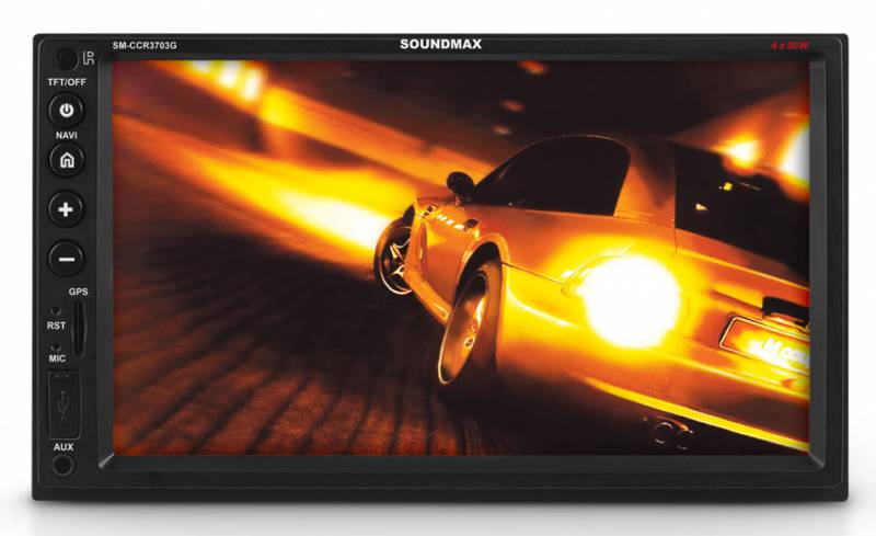 Автомагнитола Soundmax SM-CCR3703G 2DIN 4x50Вт
Автомагнитола Soundmax SM-CCR3703G 2DIN 4x50Вт