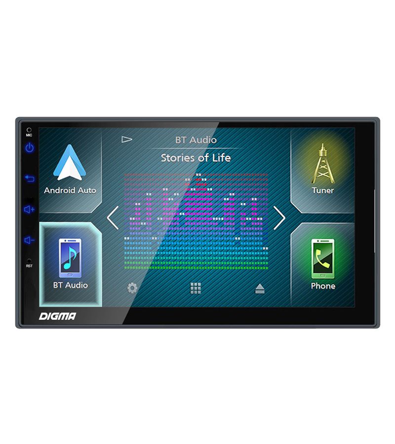 Автомагнитола Digma DCR-600 2DIN 4x50Вт
Автомагнитола Digma DCR-600 2DIN 4x50Вт