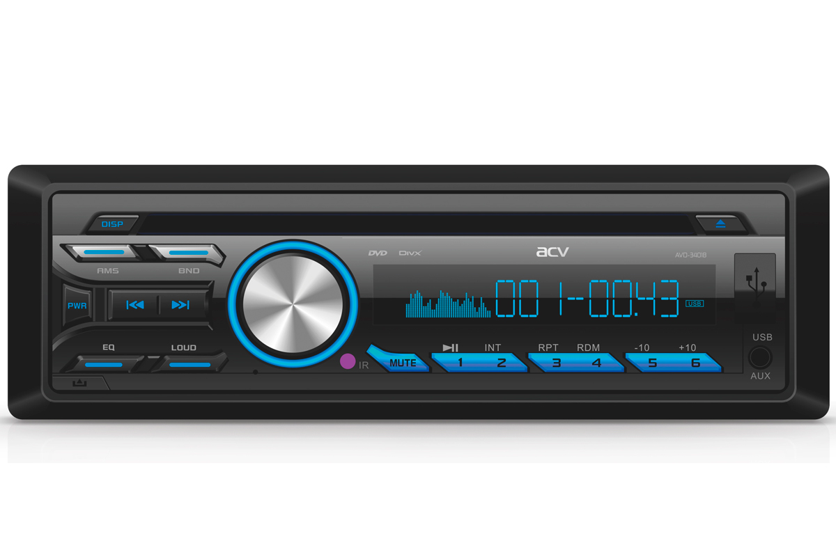 Автомагнитола ACV AVD-3401B
Автомагнитола ACV AVD-3401B