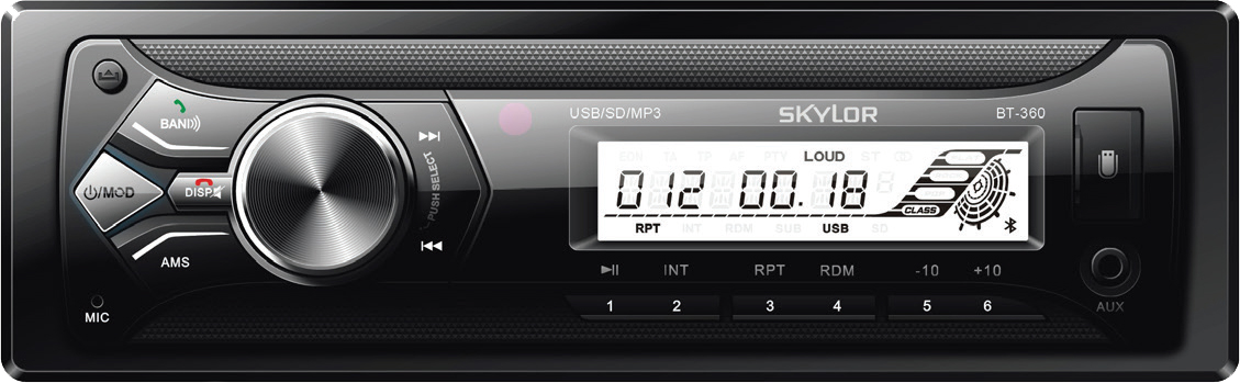 Автомагнитола SKYLOR BT-360 white
Автомагнитола SKYLOR BT-360 white