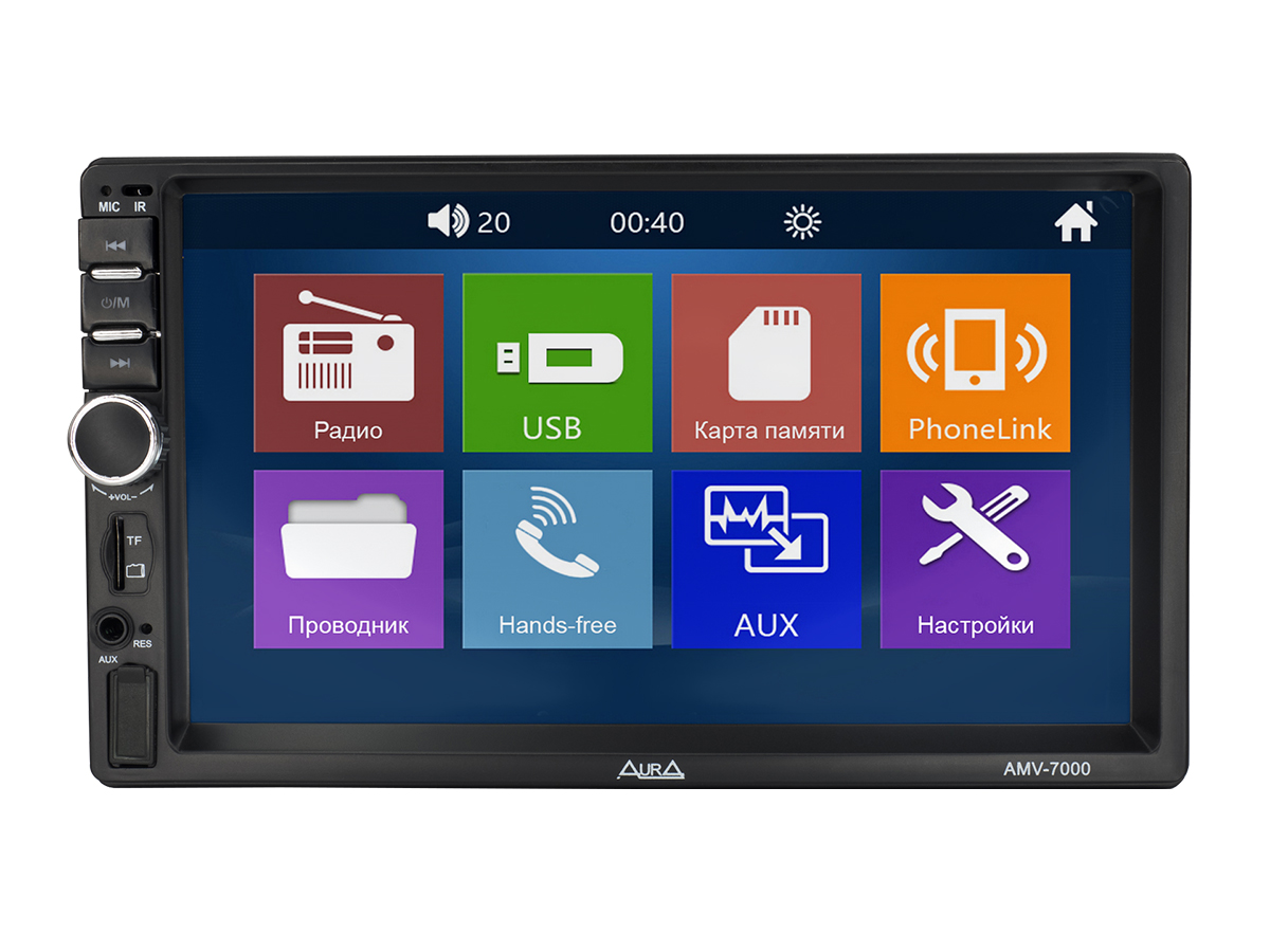 Автомагнитола Aura AMV-7000 (2din
Автомагнитола Aura AMV-7000 (2din